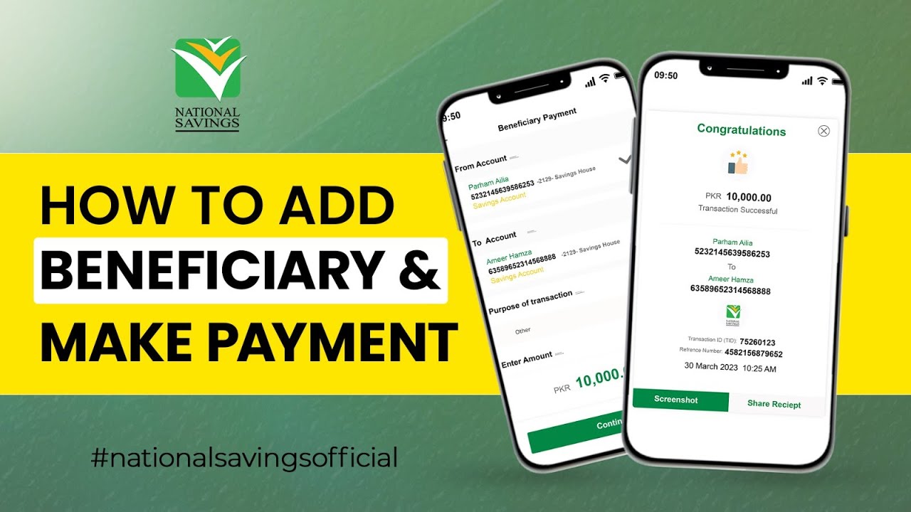 How to Transfer Payment via Digital App l National Savings