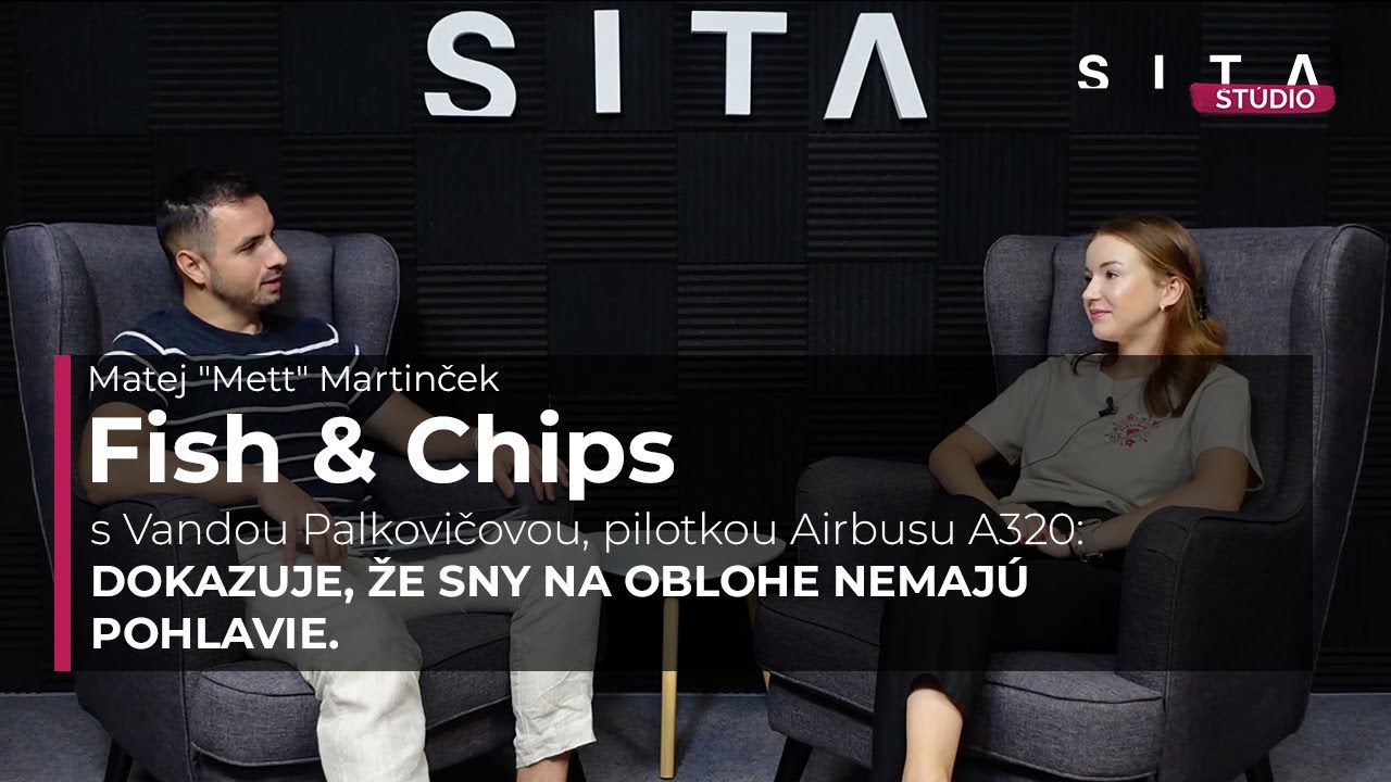 Vanda Palkovičová, pilotka Airbusu, ktorá dokazuje, že sny na oblohe nemajú pohlavie | Fish & Chips