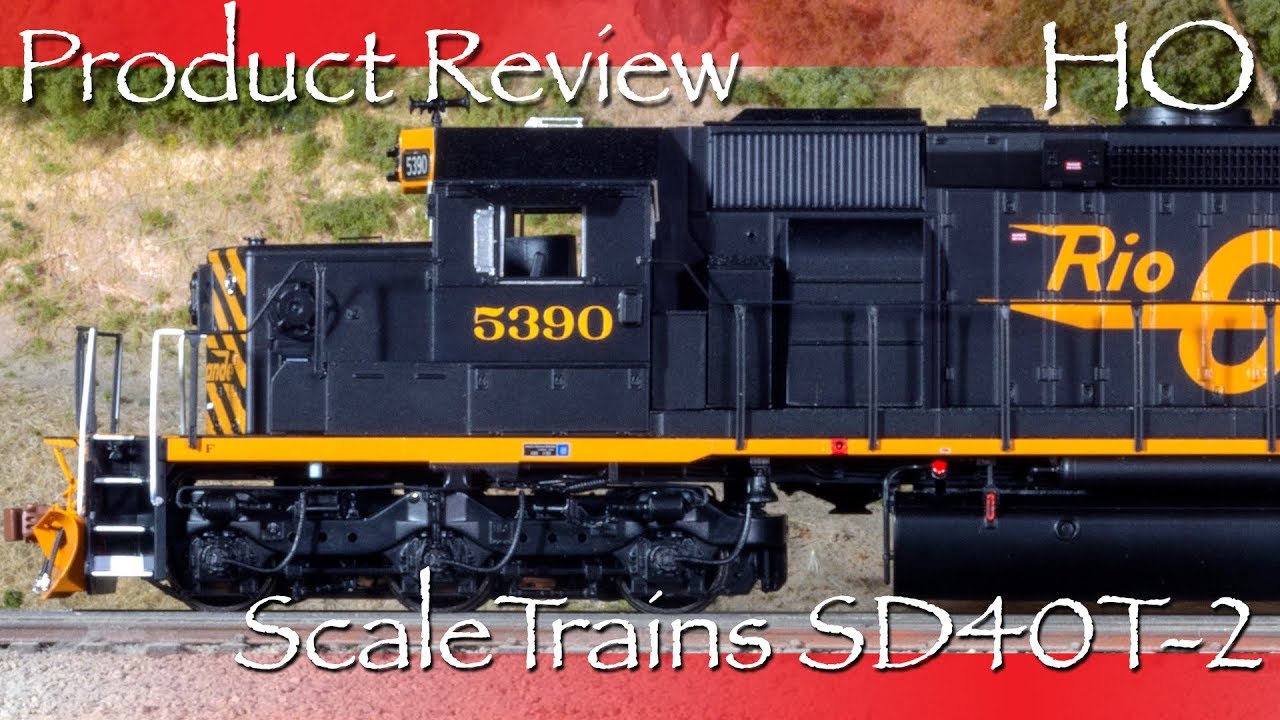 Product Review HO ScaleTrains SD40T-2 Tunnel Motor DRGW