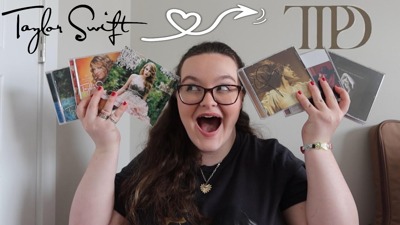 MY TAYLOR SWIFT CD COLLECTION (DEBUT - TTPD)