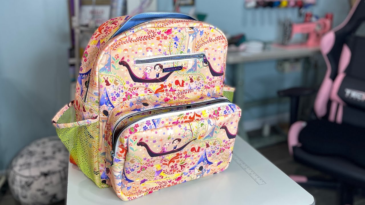 Making the Elina Backpack from iThinkSew