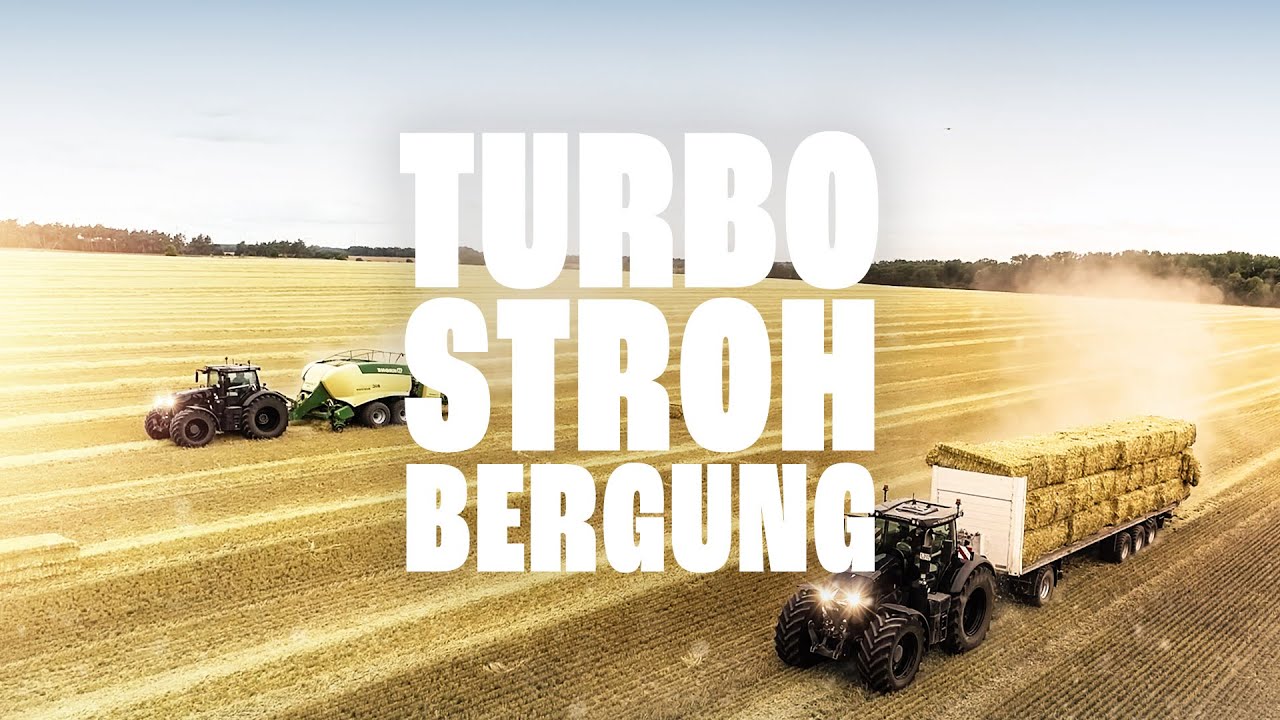 Турбо-уборка соломы: Claas Torion 1914 загружает 100 га в рекордно короткие сроки!