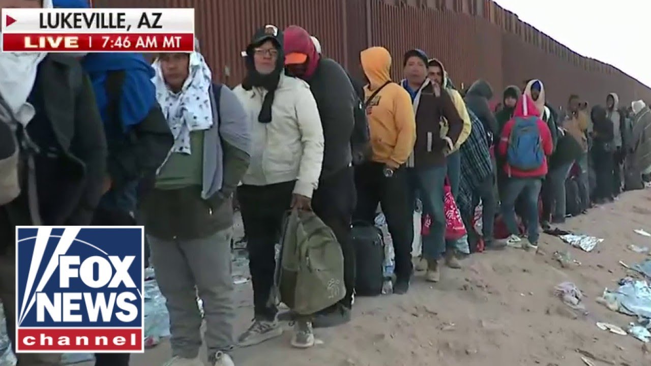 Border crossing overrun by single adult men: 'Completely unsustainable'