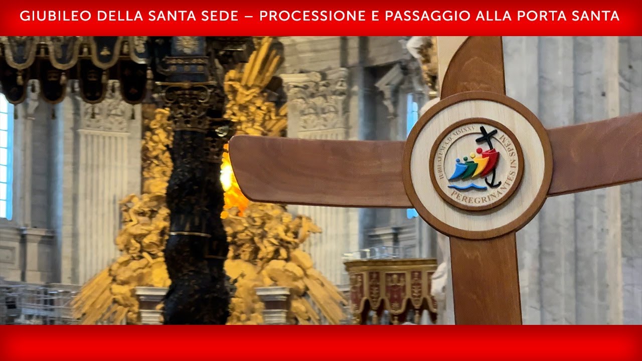 Giubileo della Santa Sede – Processione e Passaggio alla Porta Santa, 09 giugno 2025- Papa Leone XIV