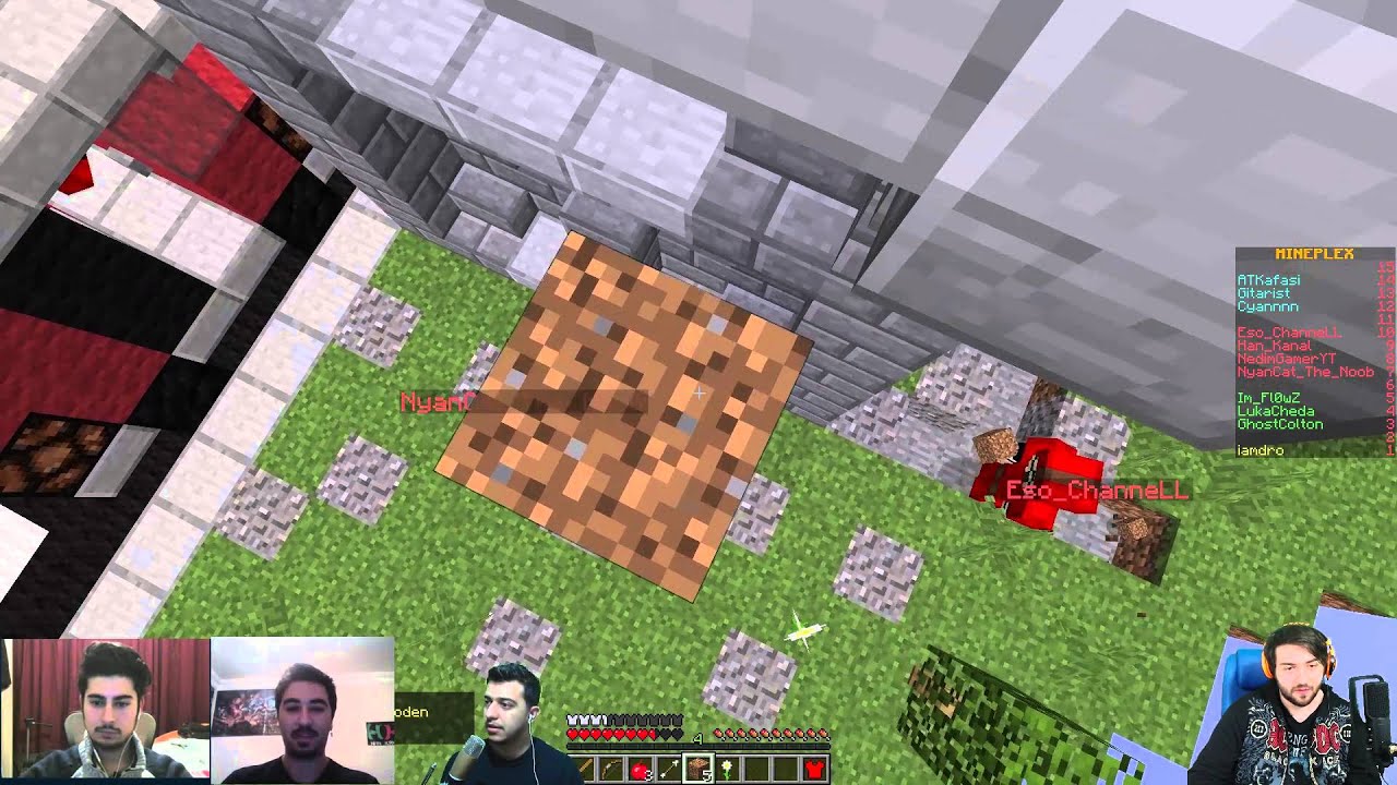 Minecraft Micro Battle - Youtuberler Kapışması