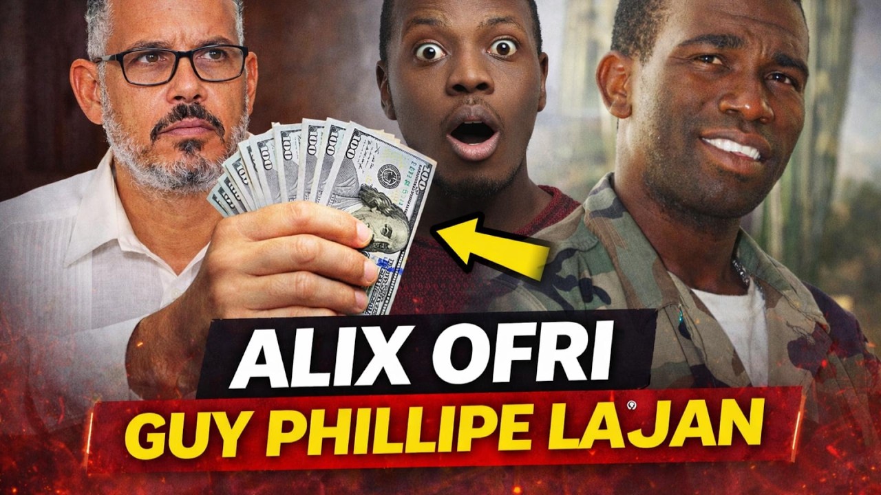 Guy Phillipe fè Alix Fils Aime Gwo malonèt ki vin ofril Djob,odio Arab