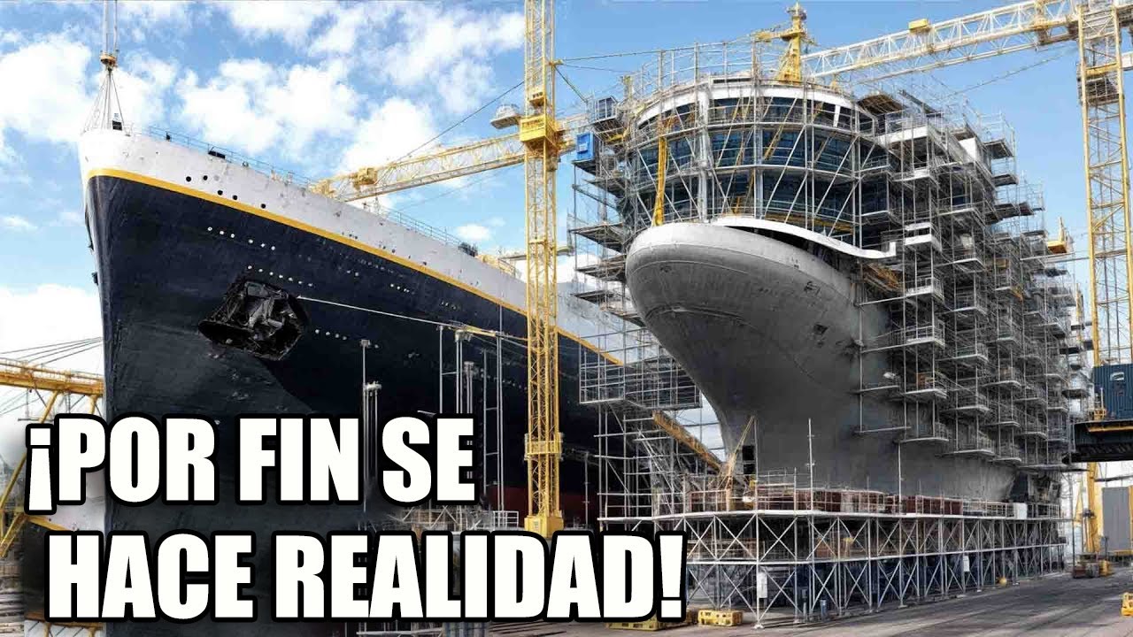 ¡Titanic 2 zarpa finalmente en 2025! ¡Tú también podrás viajar en este barco!