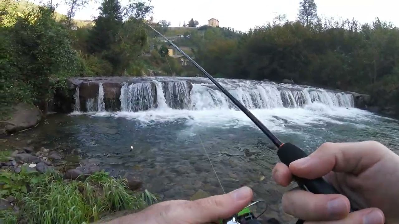 La mia chiusura spinning trota torrente 2023 sul fiume Mella 30/09/2023 ( solo miei artificiali )