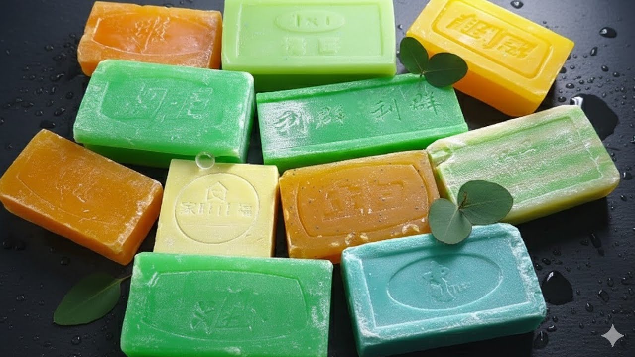 ASMR Soap Cutting Dry Soap Cutting ASMR Satisfying Sound ASMR No Talking Crispy Lovely Vintage Soap