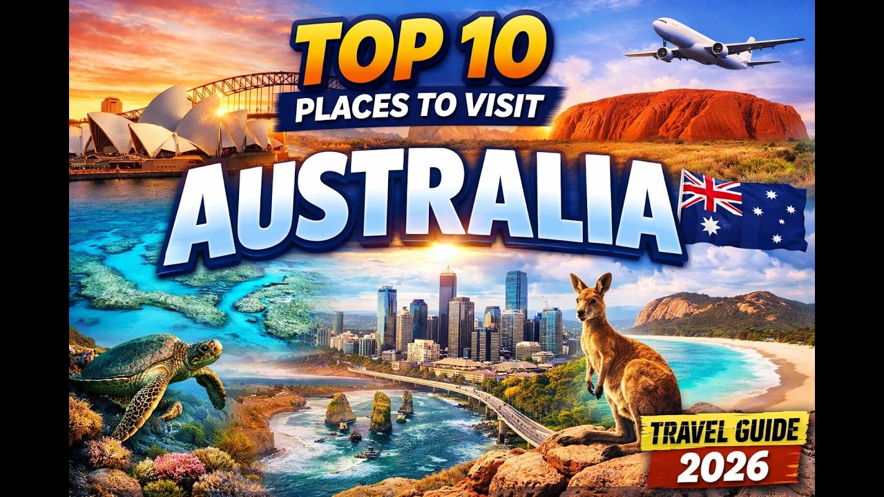 Top 10 Places to Visit in Australia | Ultimate Australia Travel Guide 2026 🇦🇺