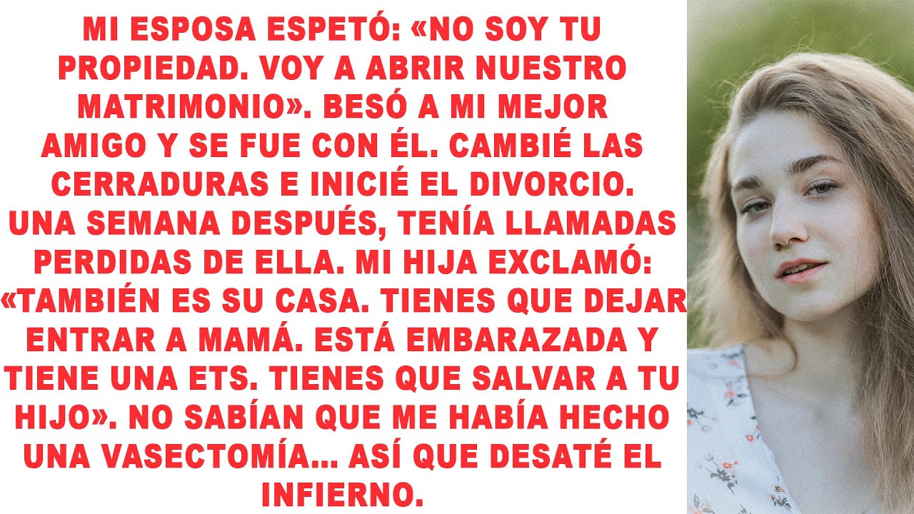 A las 3 de la mañana me despertó el timbre. Un hombre llamó a mi esposa: «Cariño, dejaste tu bolso e