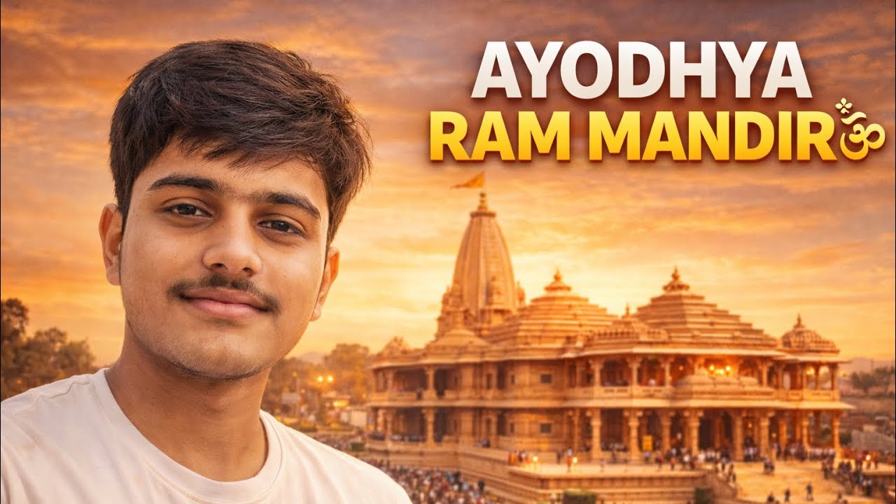 Aaj bhai kiya mast Ram lalla ji ke darshan 🚩🙏🕉️