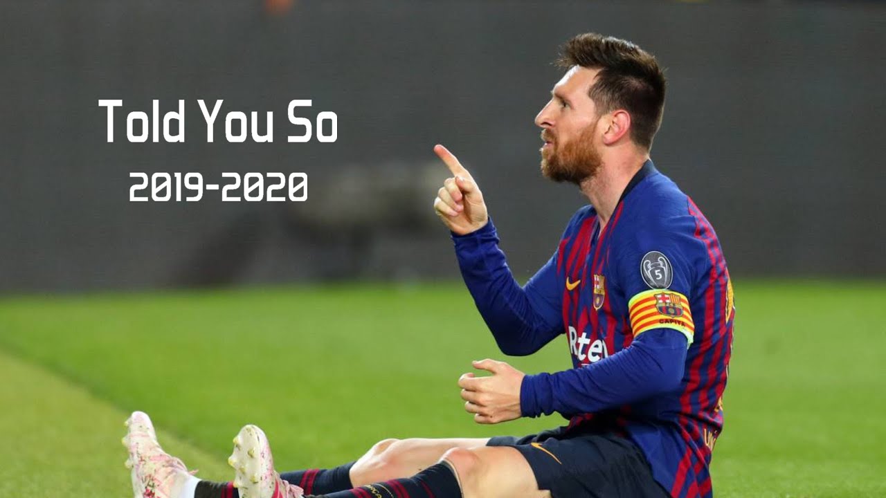 Lionel Messi - I Told You So by Lvly ft Willow - Magical Skills and Amazing Goals / 2019-2020/ (HD)