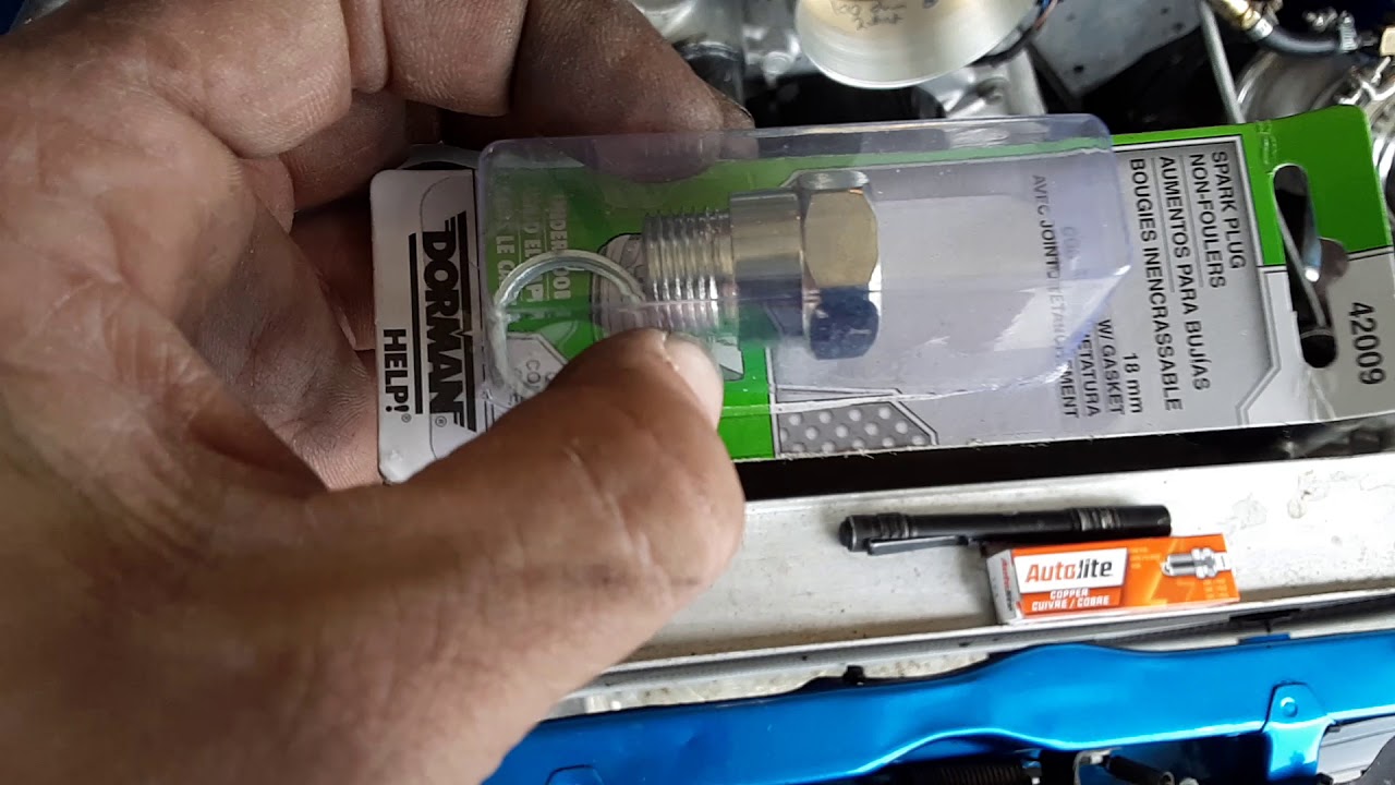 Cheap oxygen sensor bung and plug idea
