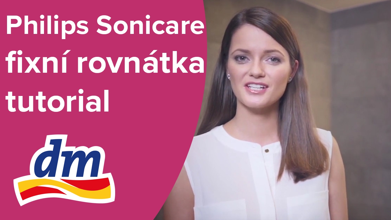 Philips Sonicare | fixní rovnátka | tutorial | dm drogerie