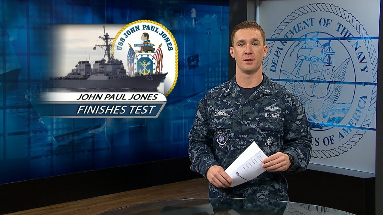 USS John Paul Jones Tests Aegis Weapons System