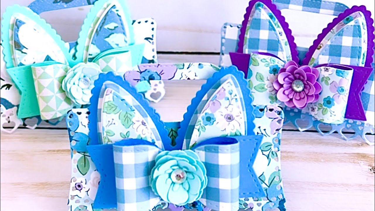 Scrapdiva designs 3/1 release💕bunny bow and tutorial +loaded pocket #2