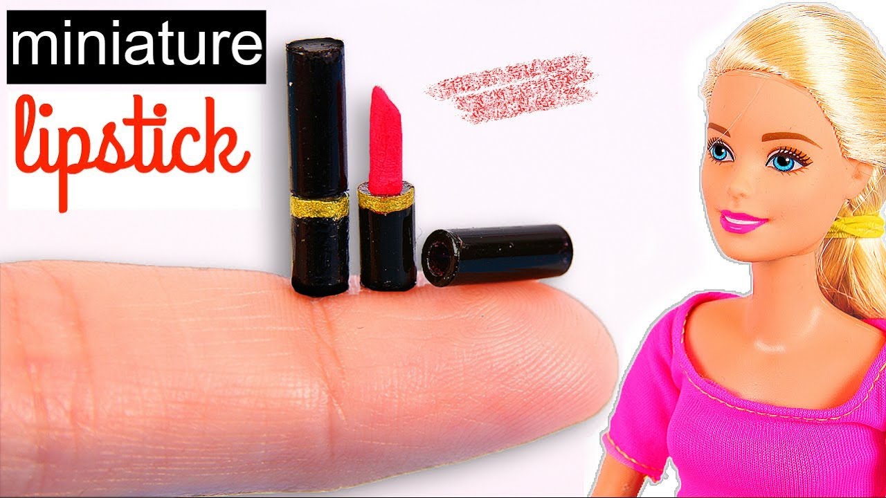 DIY Miniature Lipstick [REALLY WORKS]