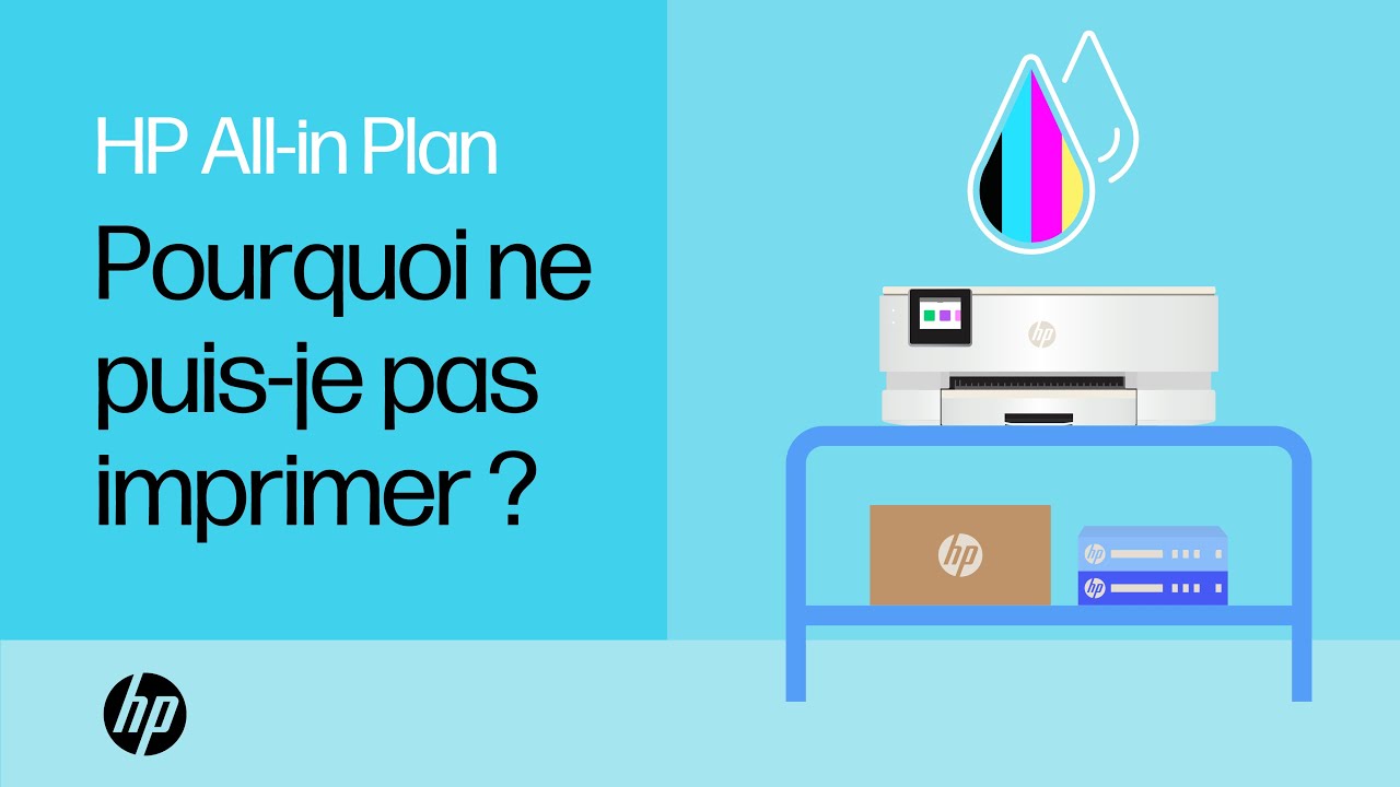Pourquoi ne puis-je pas imprimer avec mon imprimante HP All-in Plan ? | HP Support