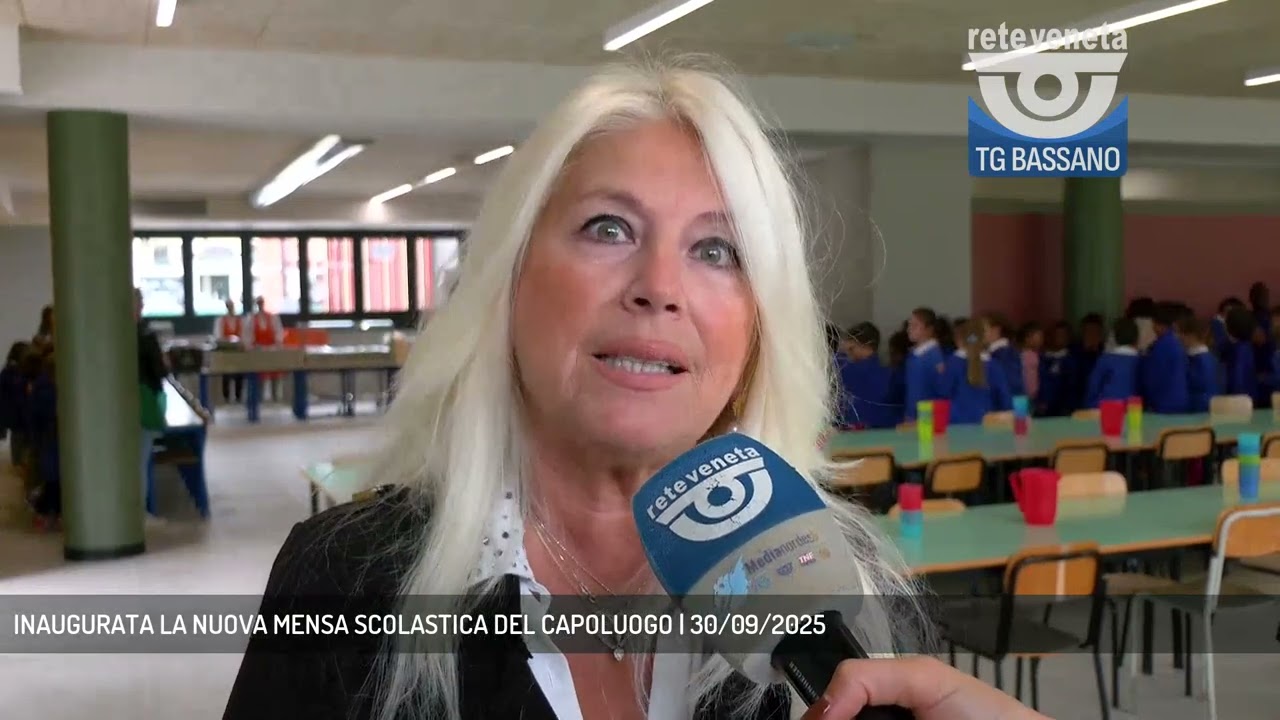 INAUGURATA LA NUOVA MENSA SCOLASTICA DEL CAPOLUOGO | 30/09/2025