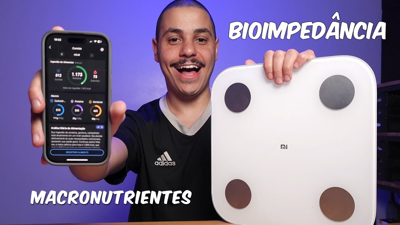 Nova Funçao no aplicativo Zepp Contador de Calorias e Macro Nutrientes- Integração da Balança Xiaomi