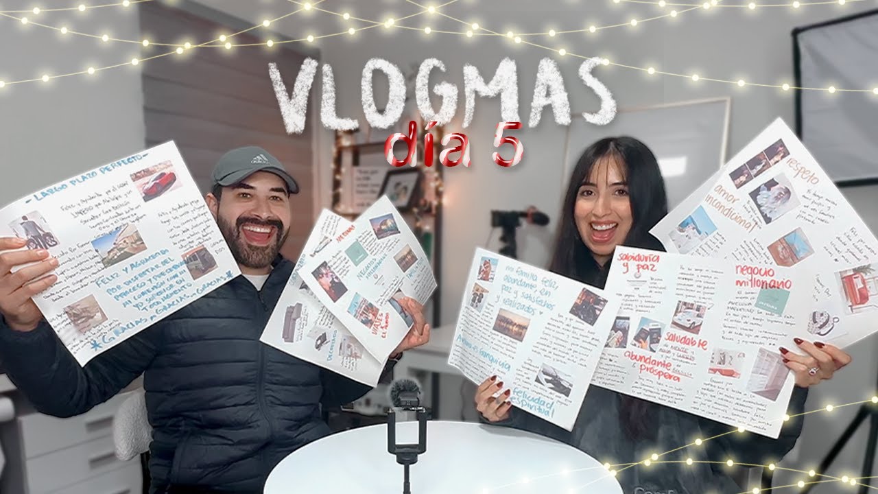 Lo que se cumplió de nuestros tableros de los sueños que teníamos escondidos 🙊 (Vlogmas día 5)