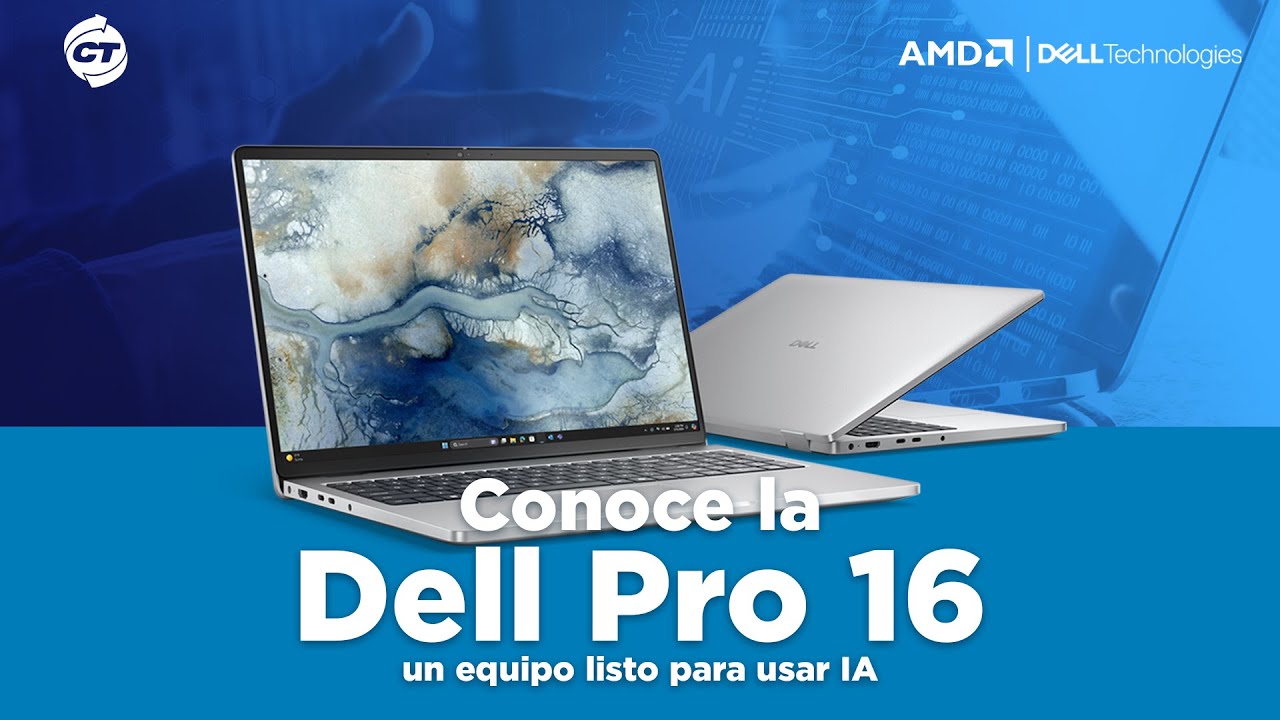 Unboxing | Conoce el Dell Pro 16, un equipo con todo el poder de AMD Ryzen AI 7