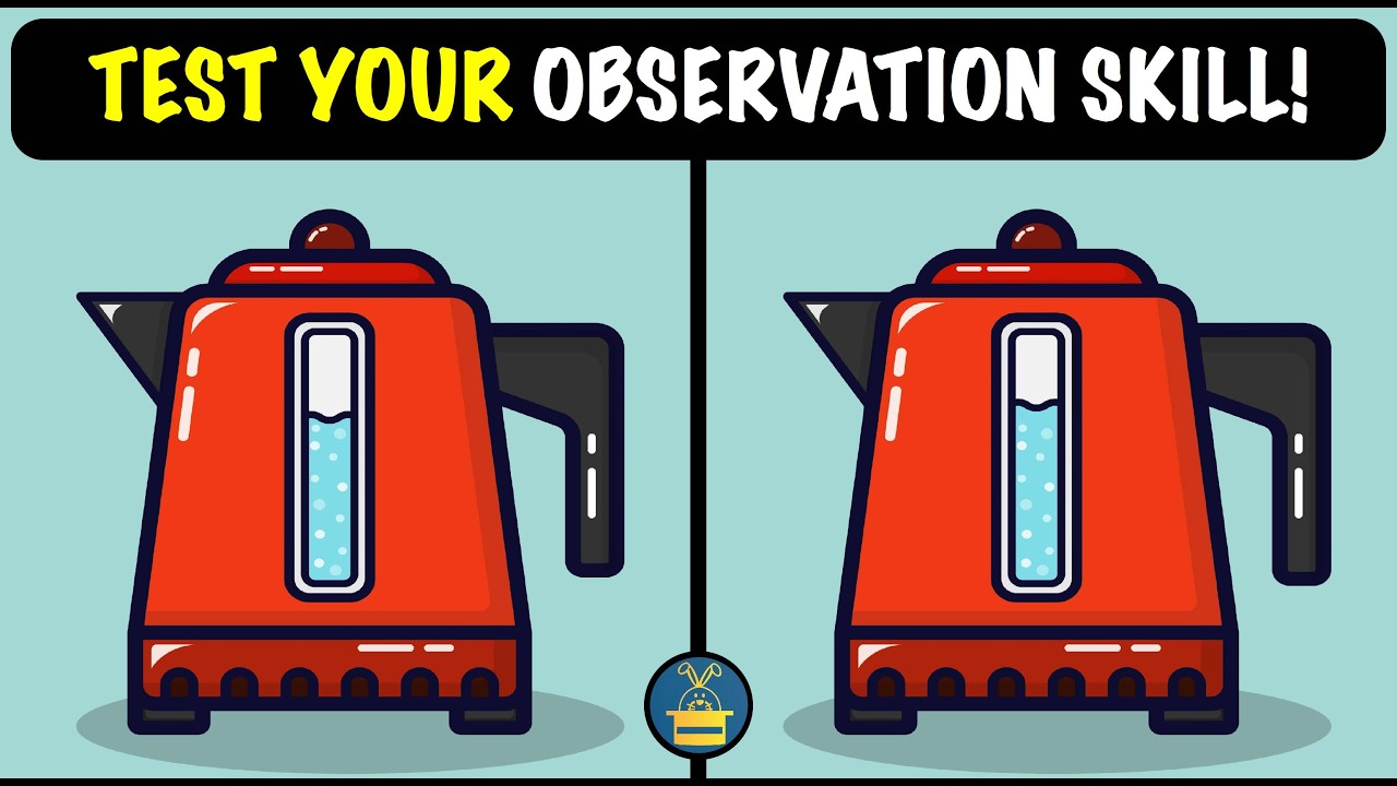 Spot the Difference Puzzles ! (HARD) | TEST YOUR OBSERVATION SKILL!