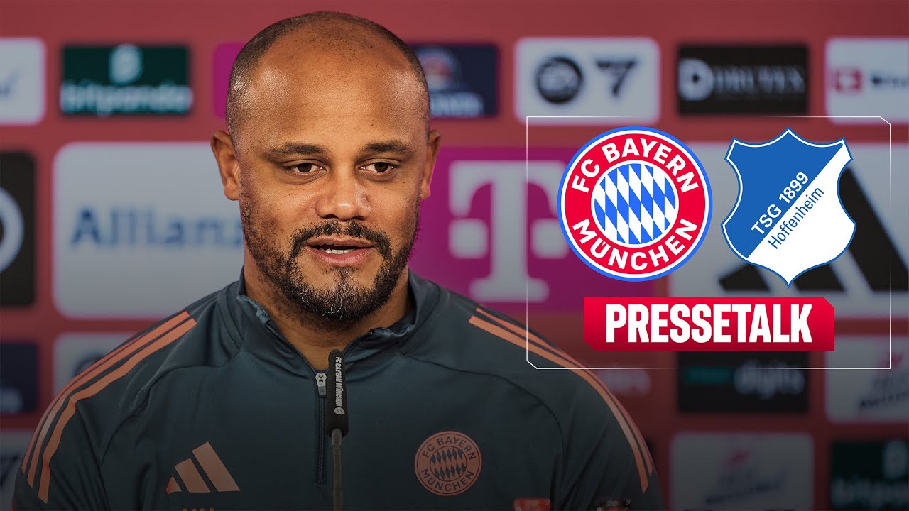LIVE 🔴 Pressetalk vor FC Bayern - TSG Hoffenheim | 21. Spieltag – Bundesliga