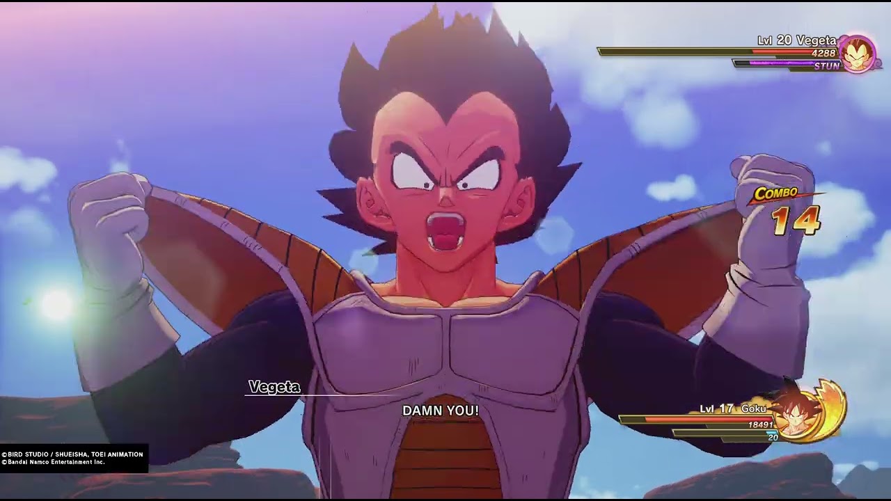 DRAGON BALL Z: KAKAROT     Goku vs Vegeta