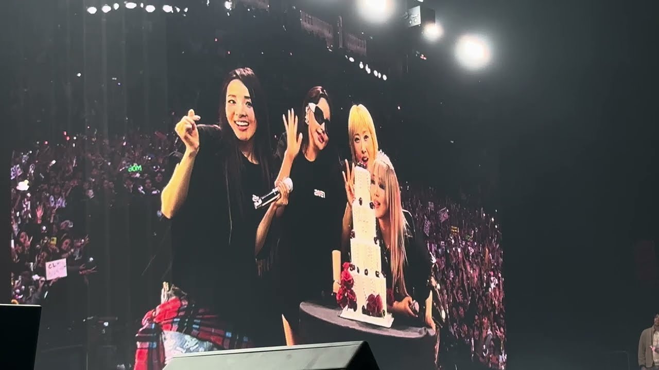 2NE1 - TALK 3 (CL’s BIRTHDAY SURPRISE)@2NE1 ASIA TOUR 2025 [WELCOME BACK] IN MACAO DAY 2