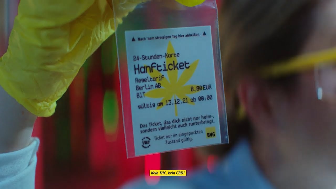 Hanfticket: cannabis en billetes de autobús en Berlín