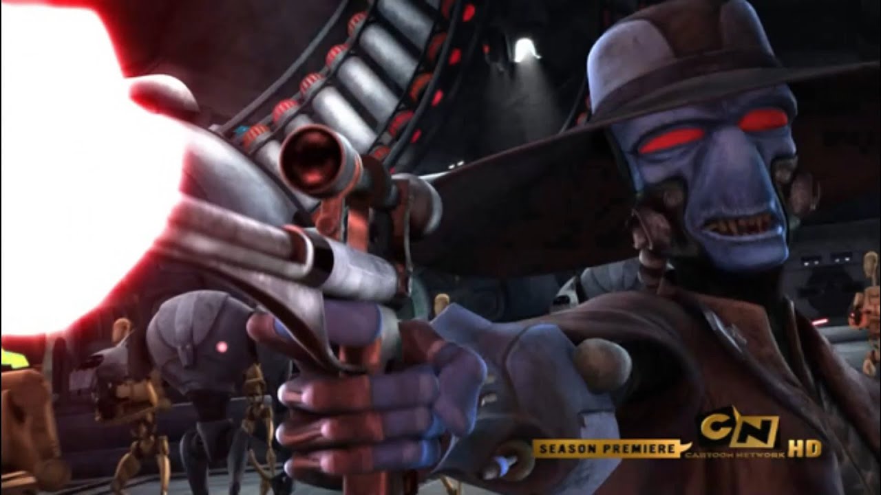 Cad Bane Every Action Scene/Best Moments In Star Wars The Clone Wars Part 1