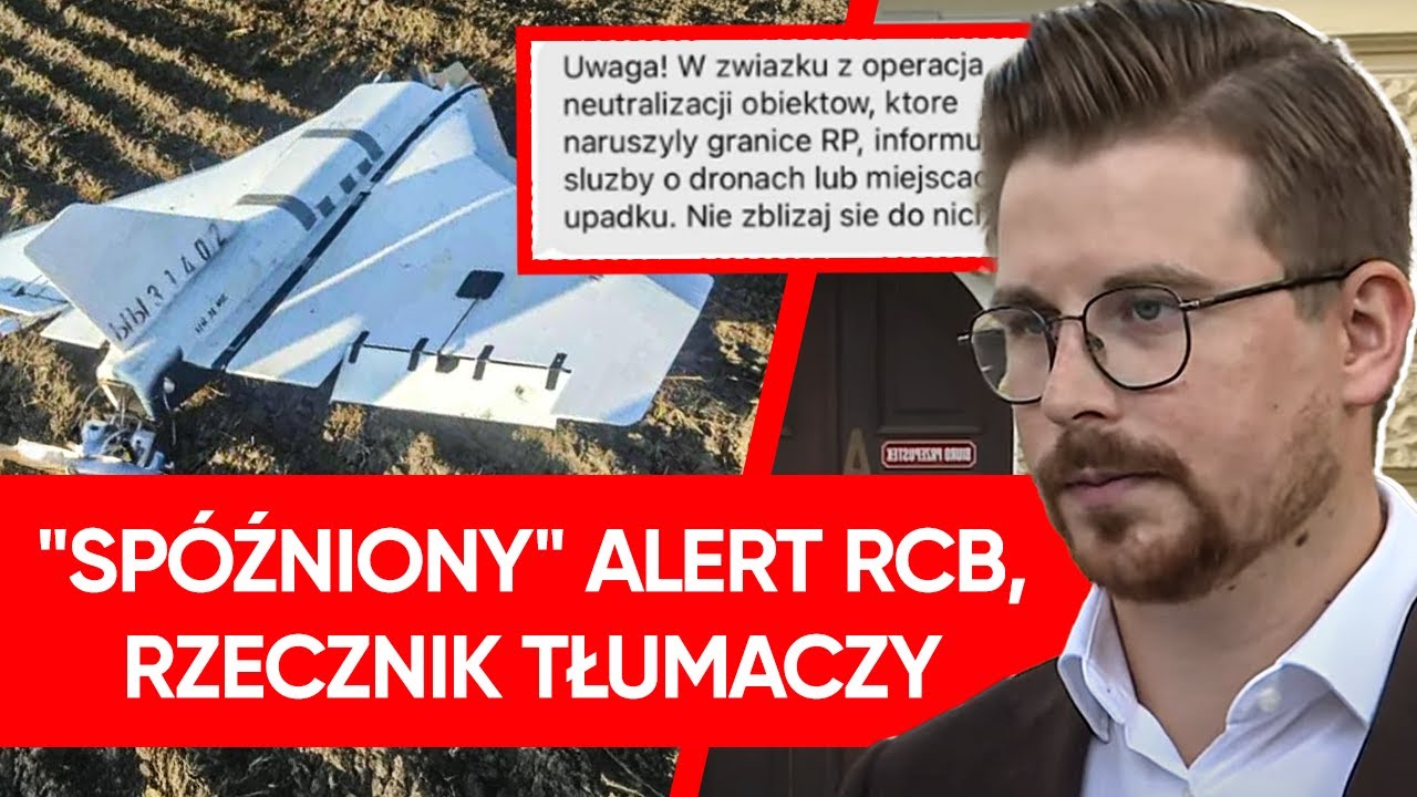 Czy alert RCB był wysłany za p&oacute;źno? Rzecznik odpowiada