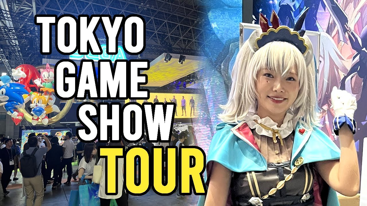 The Biggest Tokyo Game Show Ever! Walk in Japan! TGS 2023 Tour