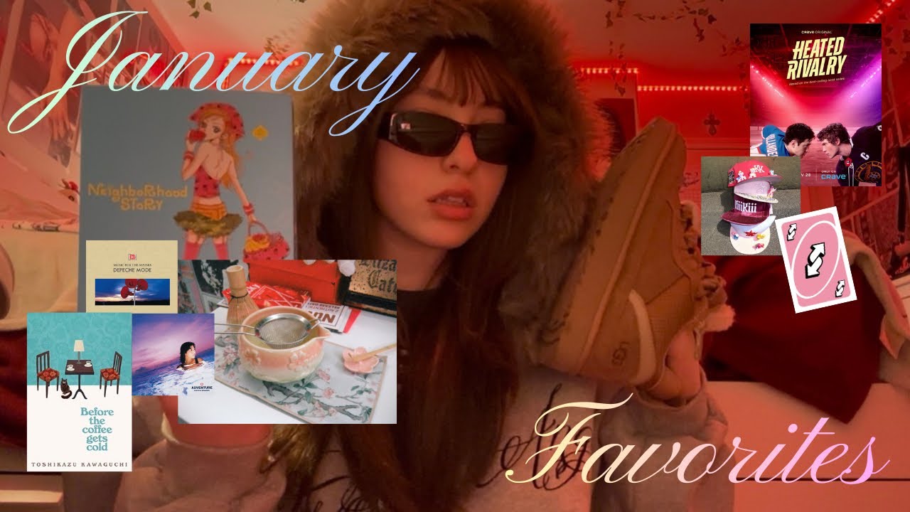 january favorites 🌬️ fashion, books, music & more