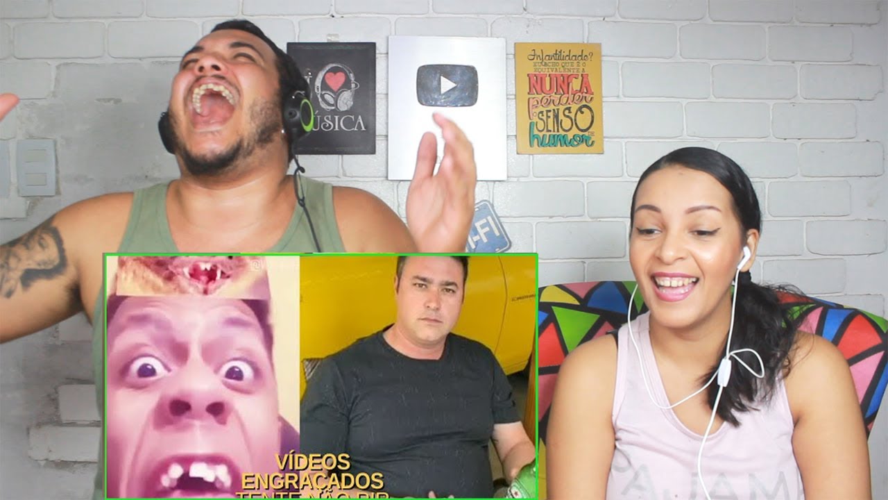 REAGINDO AOS MELHORES MEMES E VIDEOS ENGRAÇADOS DA INTERNET ( 5M Engraçados  )