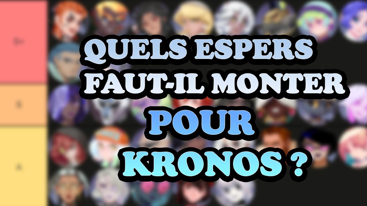 Dislyte - Tier List Esper KRONOS 10 (R&eacute;-upload)