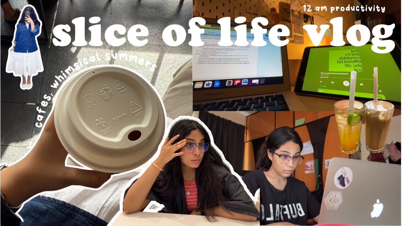 ROMANTICIZING SUMMER IN INDIA 🩰 late nights in the middle of june, productive slice of life