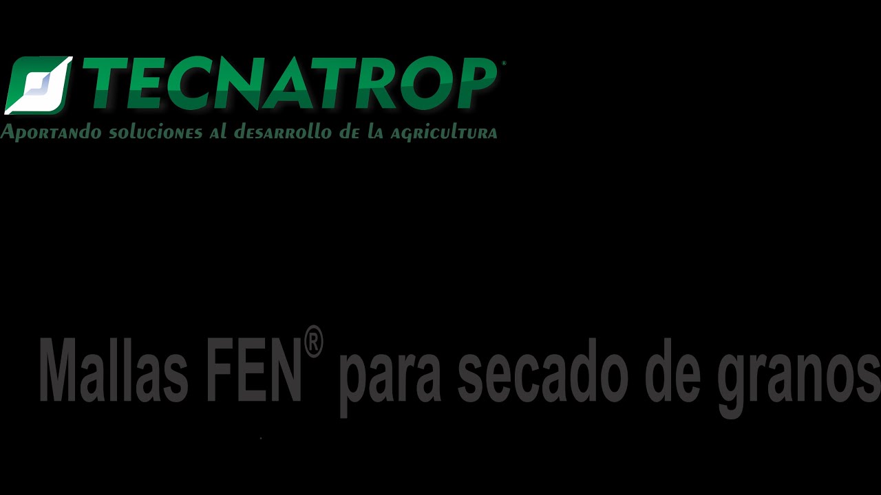 Mallas FEN&reg; para secado de granos