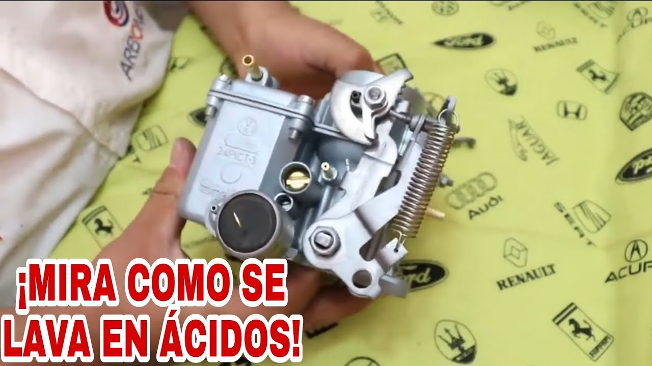 REPARACI&Oacute;N DE TU CARBURADOR EN SOLO 4 MINUTOS
