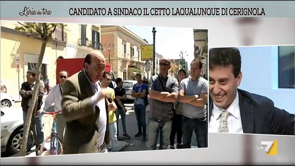 Candidato a Sindaco il Cetto Laqualunque di Cerignola