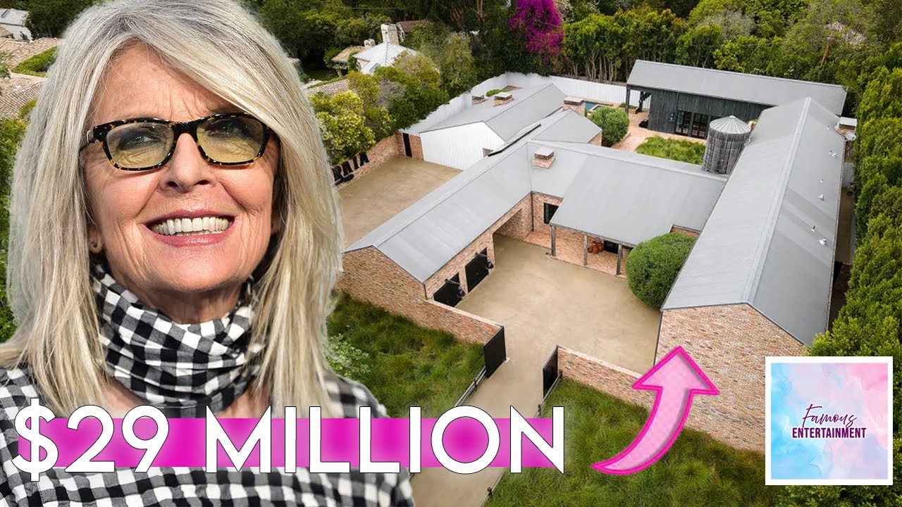 Diane Keaton Selling Her $28.9 Million Los Angeles Mansion | House Tour 2025