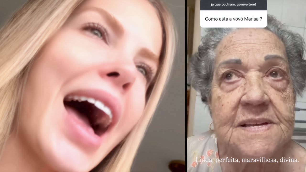 SAORY REAGE A MENSAGEM DE SUA AVÓ PRA ELA 