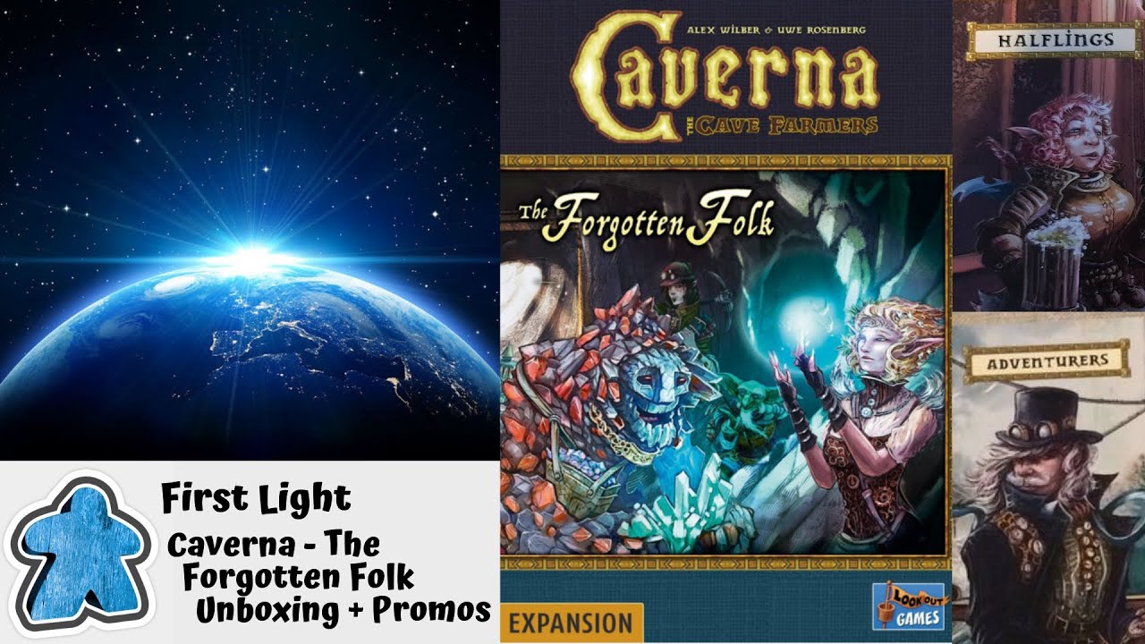 First Light - Caverna The Forgotten Folk Unboxing
