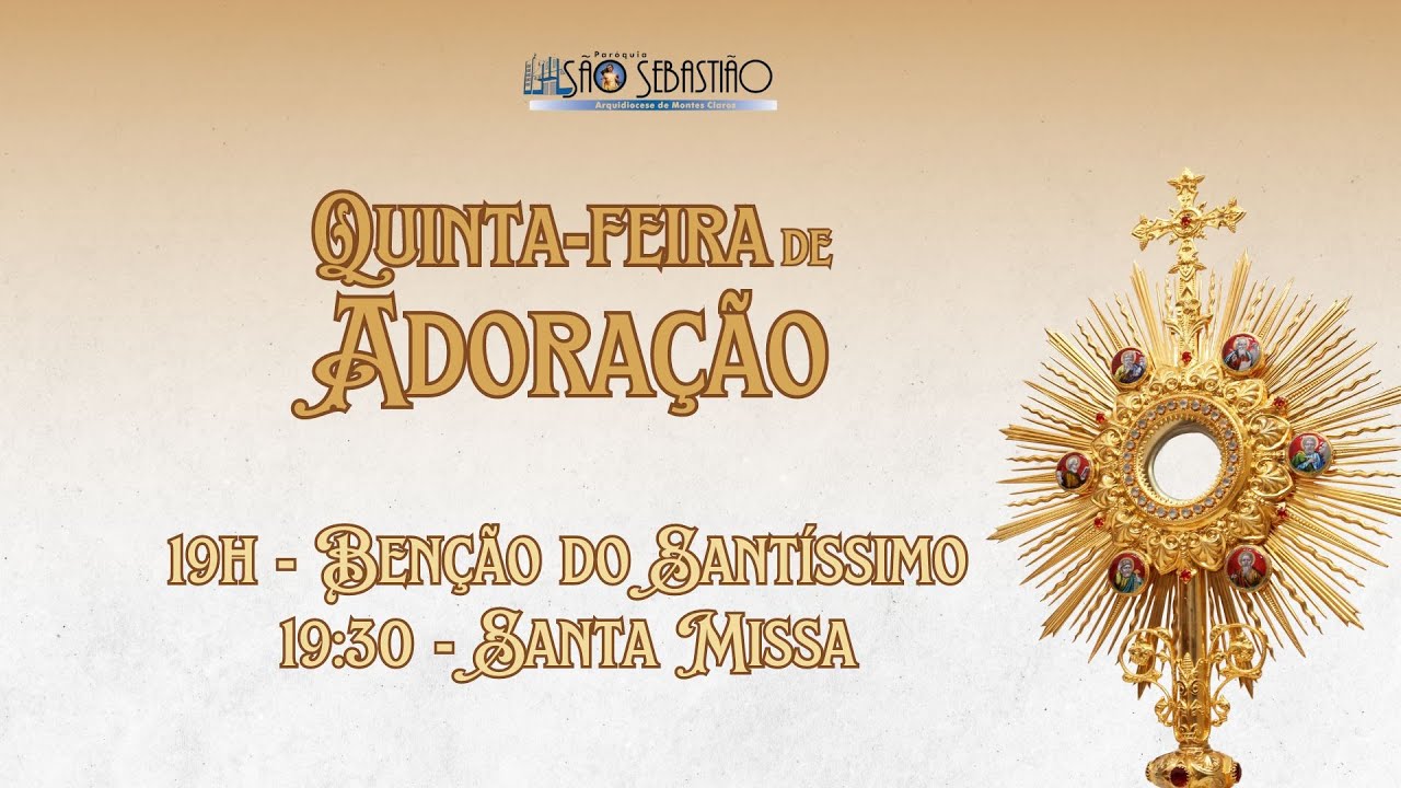 Santa Missa - 29/01/2026- 19h -  Frei Duarte - Paróquia São Sebastião Montes Claros - MG