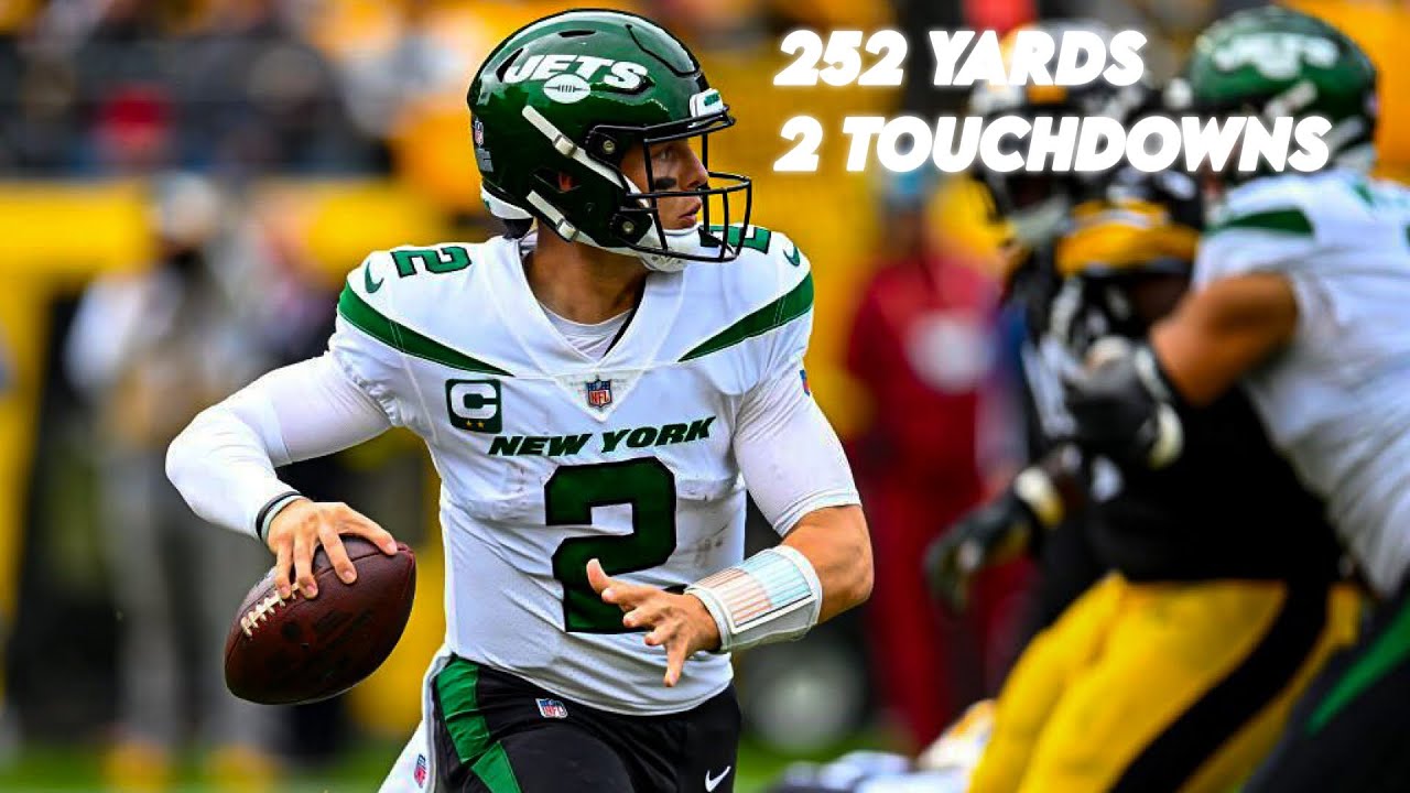 Zach Wilson Makes his Season Debut || Full Highlights Vs Steelers Week 4 2022