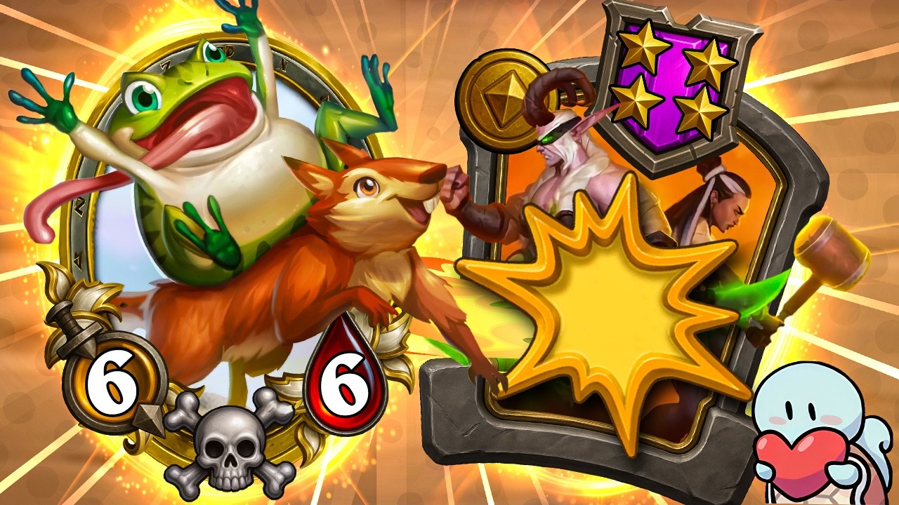 Leapfrogger BEATS Back 2 Back! | Hearthstone Battlegrounds