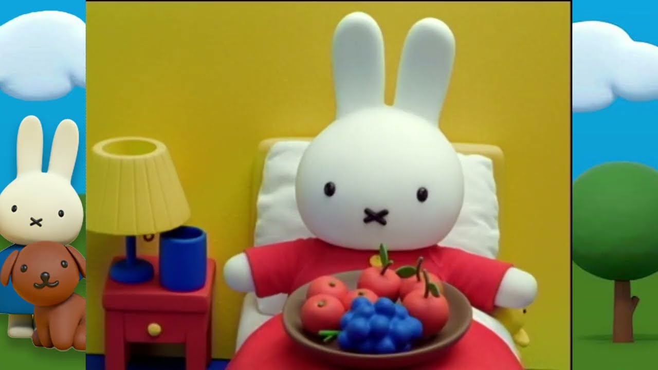 ベッドで朝食 |ミッフィー | 子供向けアニメ