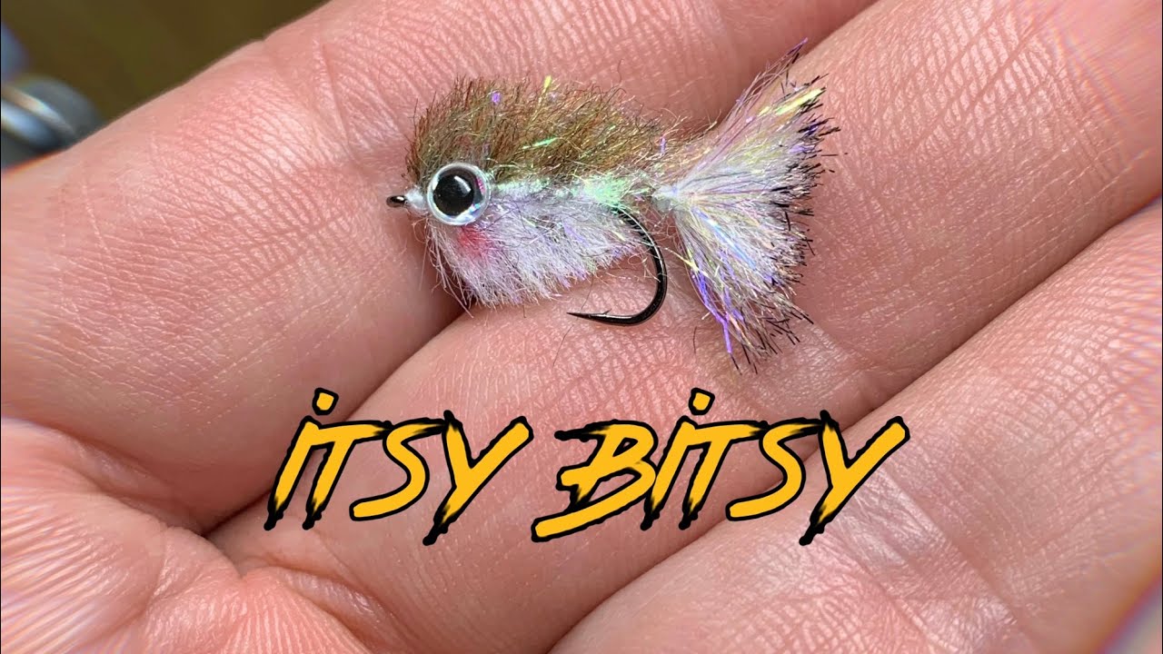 Вязание мушек: микросочлененная стримерша Itsy Bitsy!
